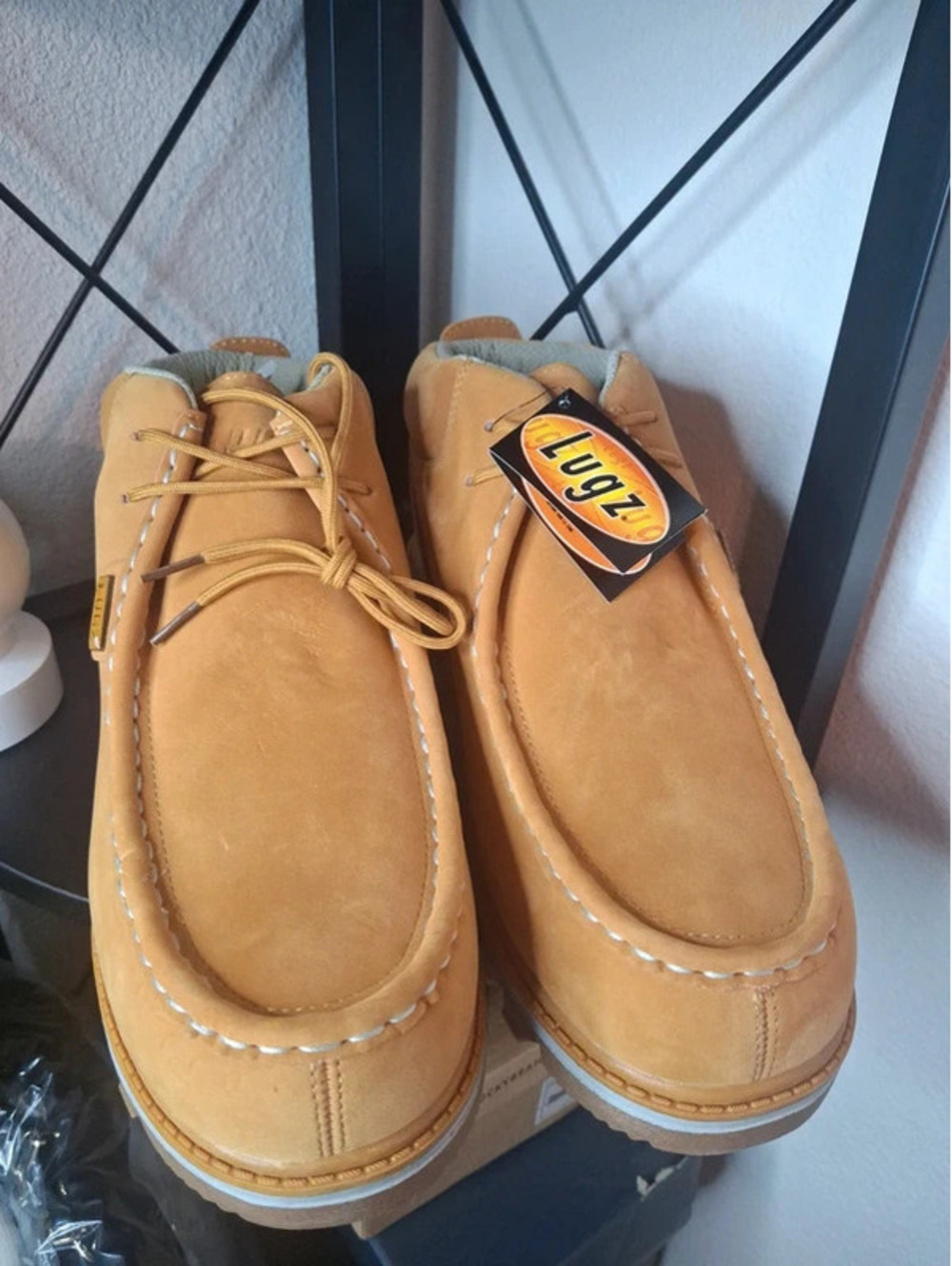 Lugz Men's Fringe Moc Toe Chukka Boots Size US 13 D